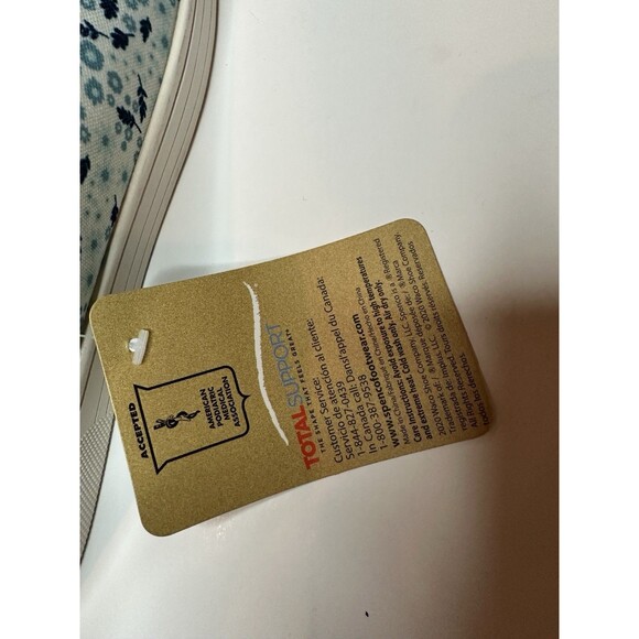 SPENCO Santa Maria Slip On Sneakers Womens Size 9D Canvas floral print - Picture 15 of 16